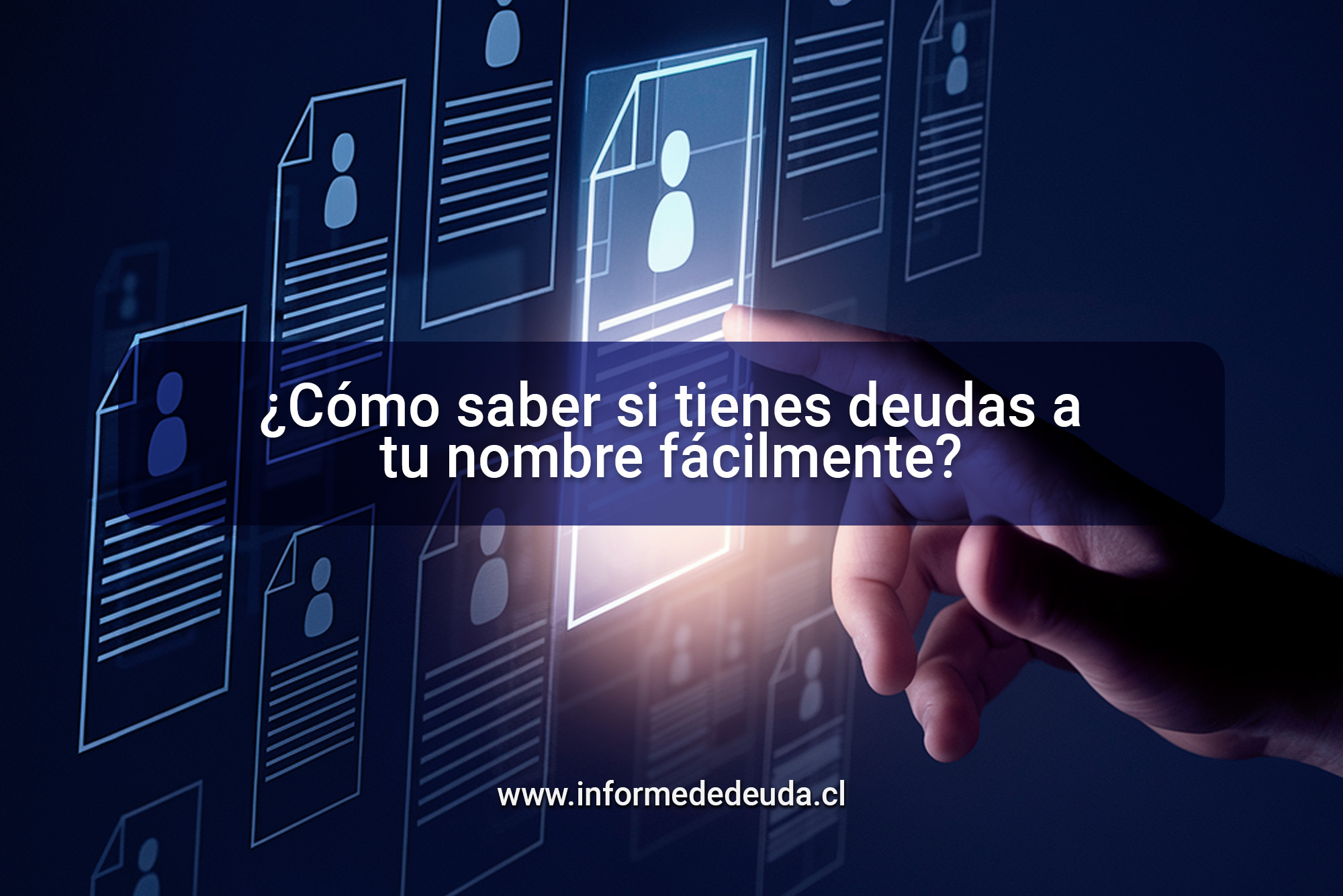 Consulta de informe de deuda online fácilmente. cómo saber si tengo deudas a mi nombre fácilmente.